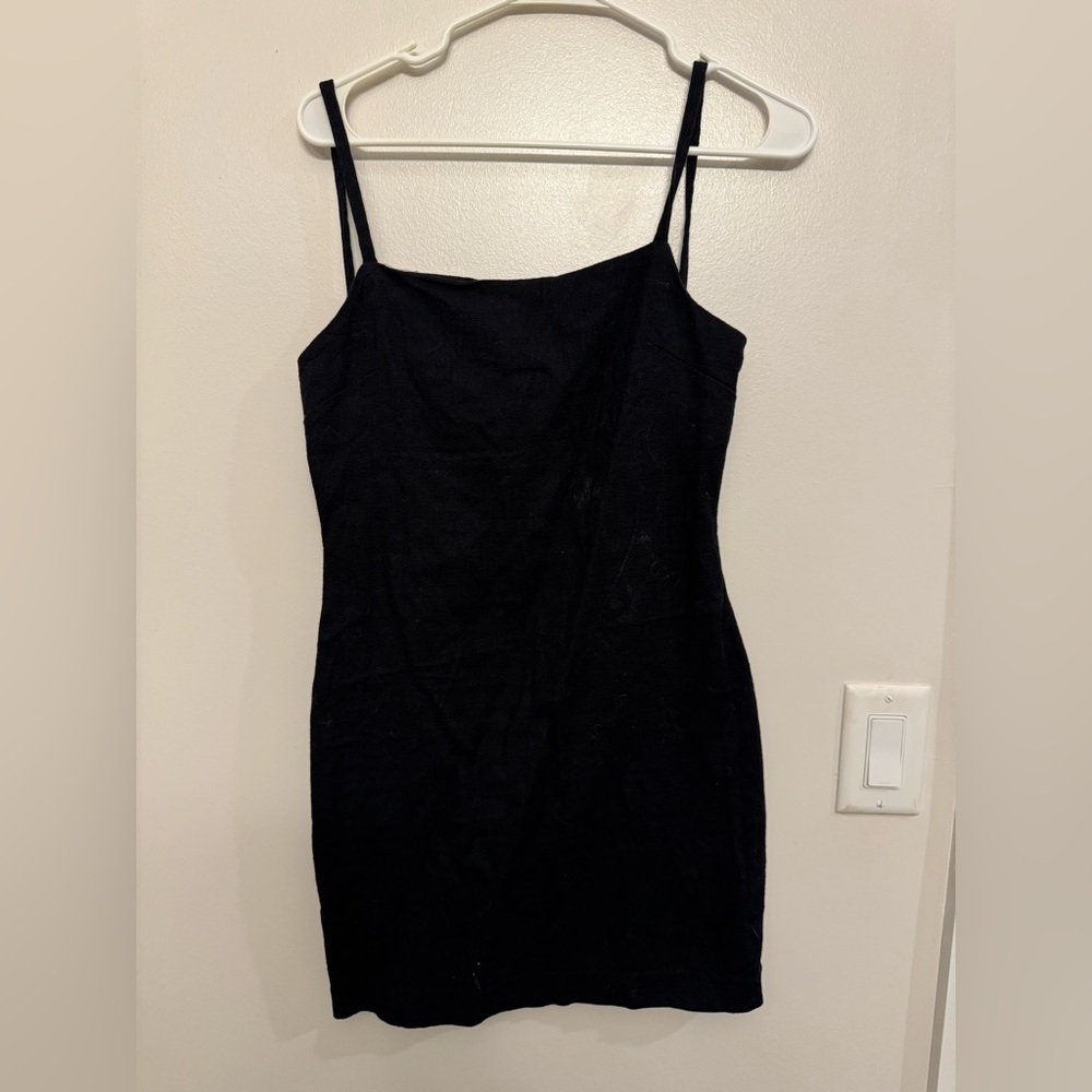 Zara mini black dress